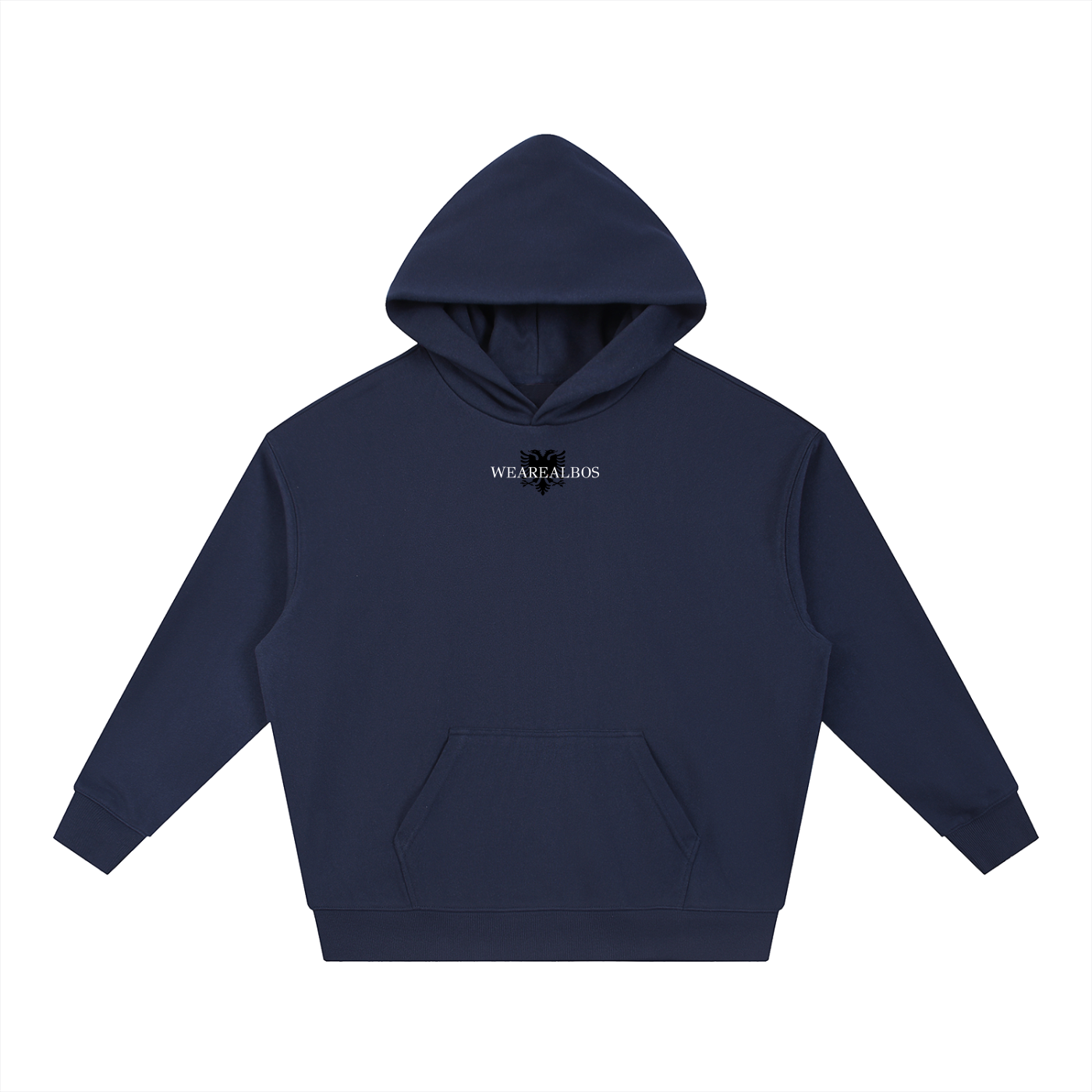 Essential Boxy Heavyweight Drop-Shoulder Hoodie (Oversized)