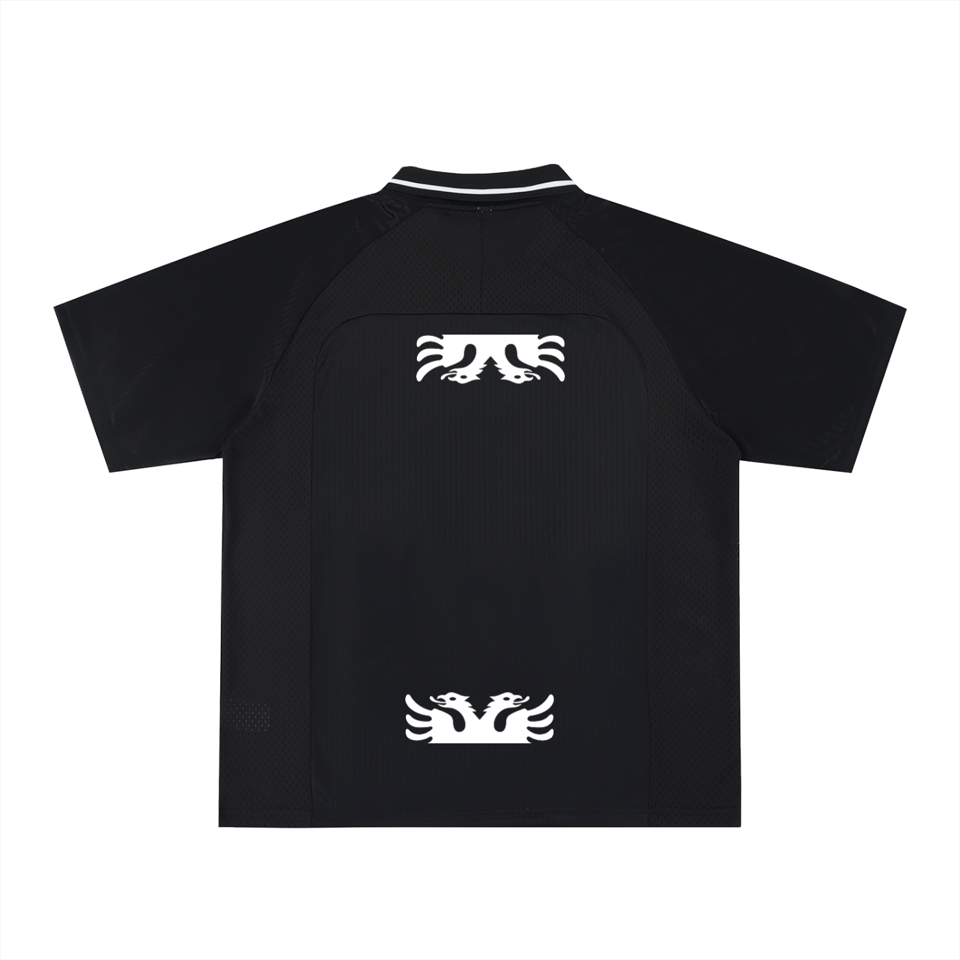 Striped V-Neck Soccer Jersey (Oversized)