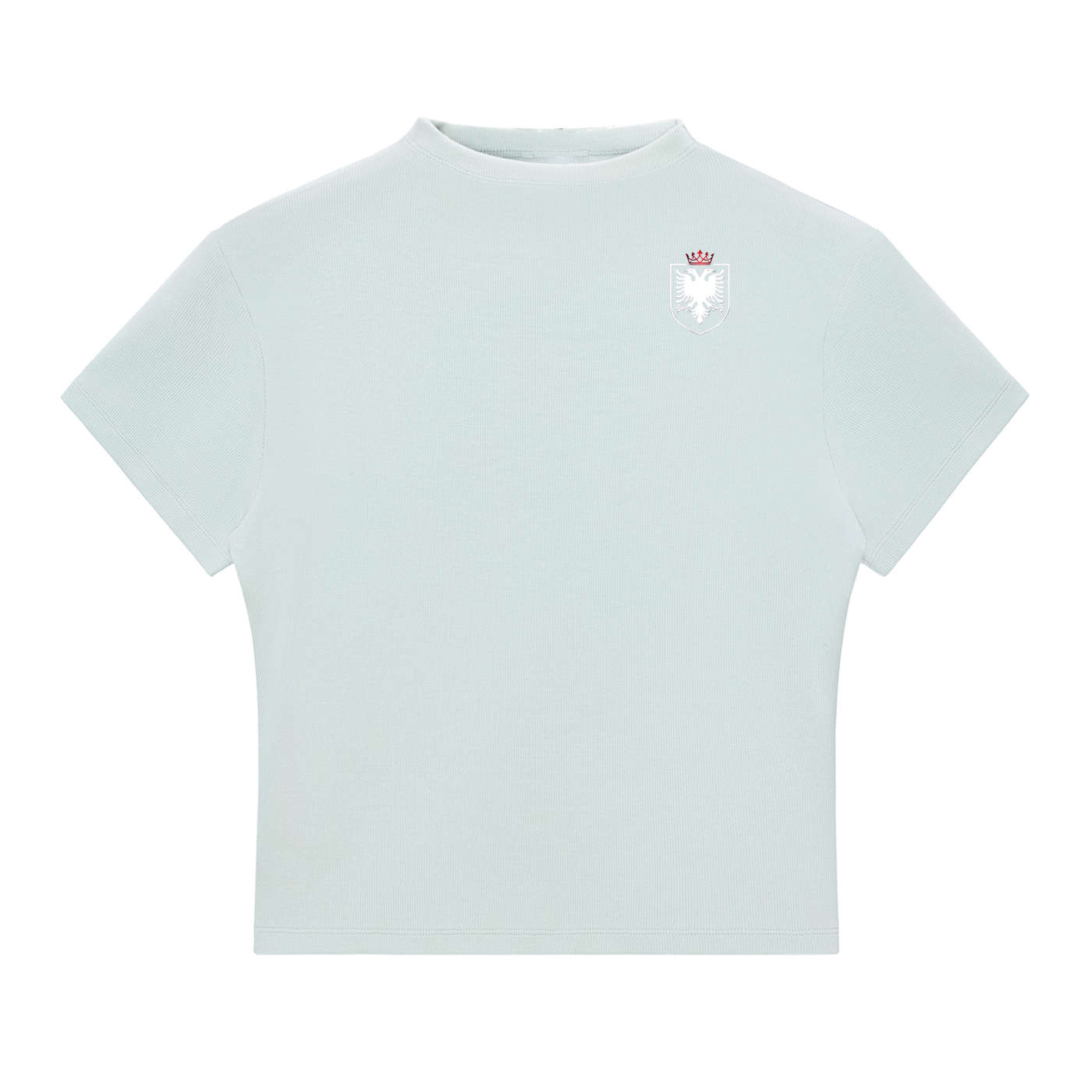 Essential Slim Fit Mock Neck T-Shirt (Bodycon)