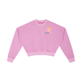 Vintage Washed Cropped Sweatshirt