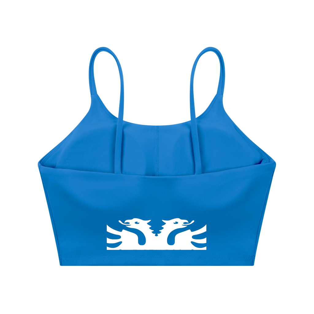 Spaghetti Strap Yoga Sports Bra (Skinny)