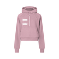 Cropped Half-Zip Hoodie (Bodycon)