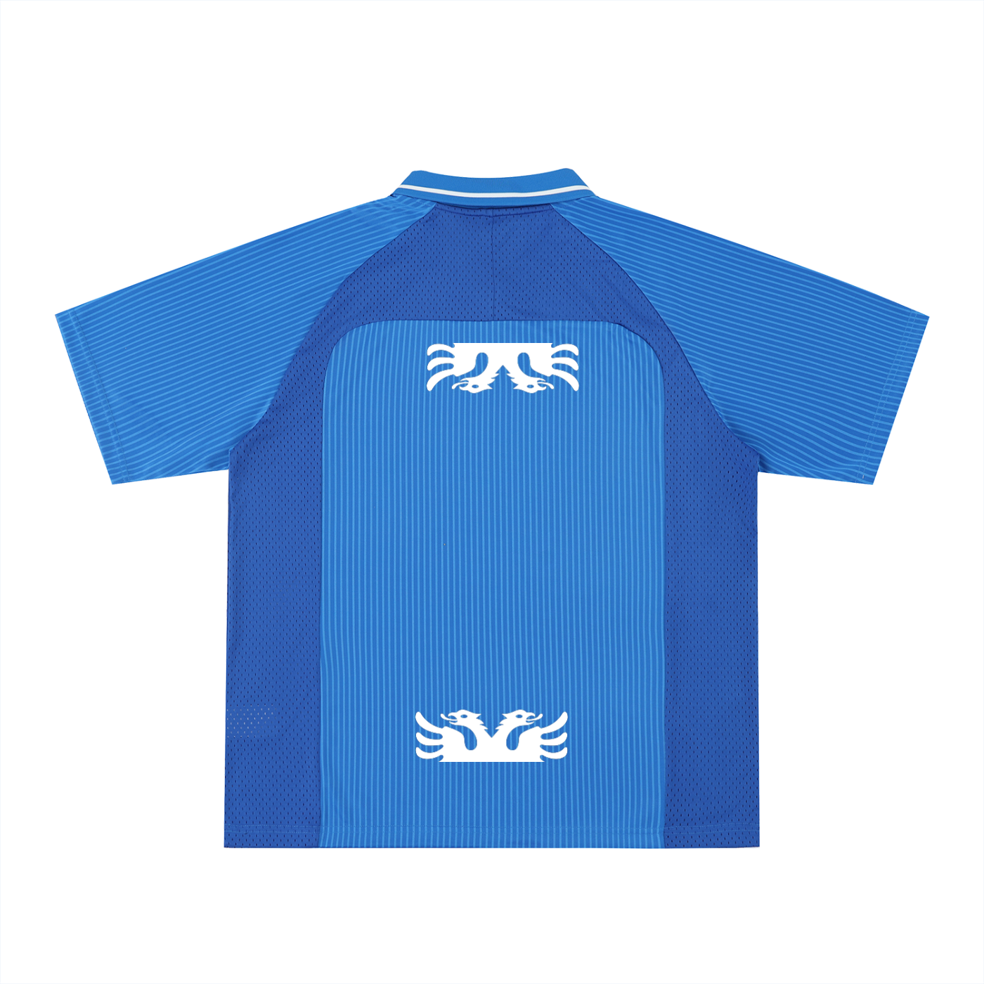 Striped V-Neck Soccer Jersey (Oversized)