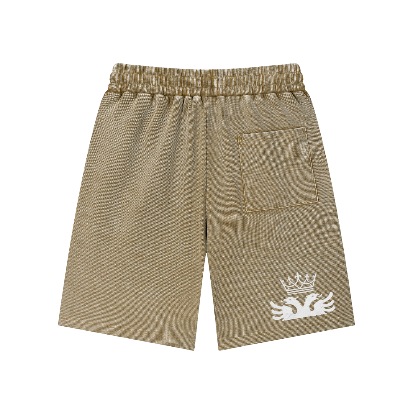 Mineral Wash Loose Knit Shorts Unisex (Loose)
