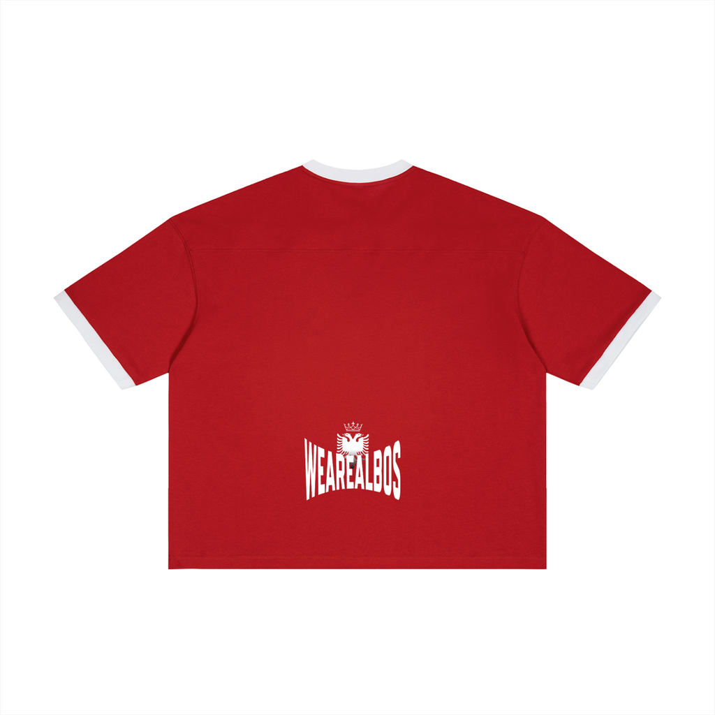 Unisex Color Block Boxy T-Shirt (Loose)