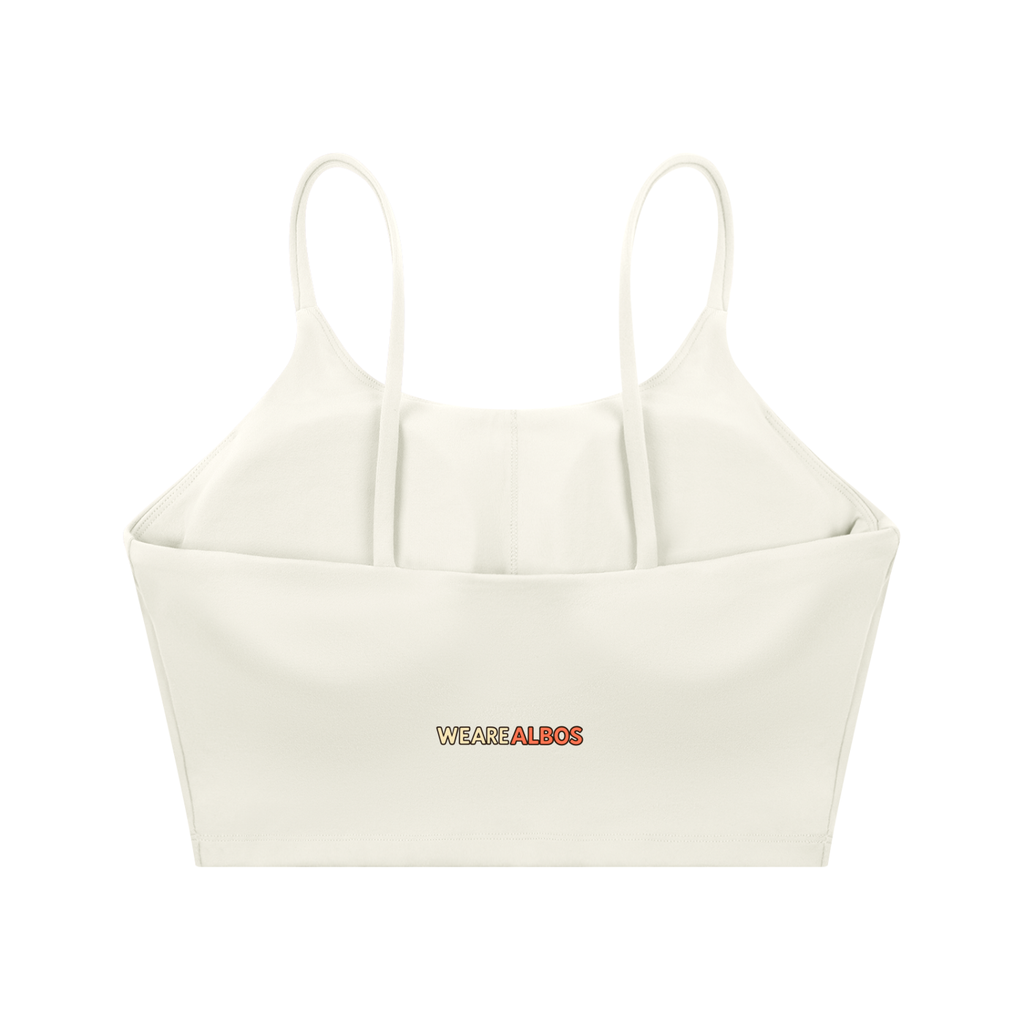 Spaghetti Strap Yoga Sports Bra
