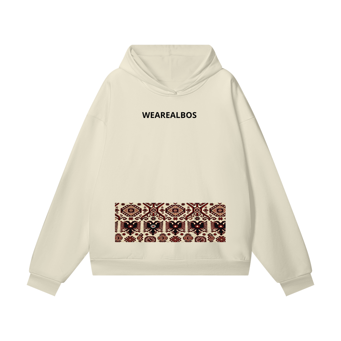 Heavyweight Hidden Pocket Fleece Hoodie (Oversized)