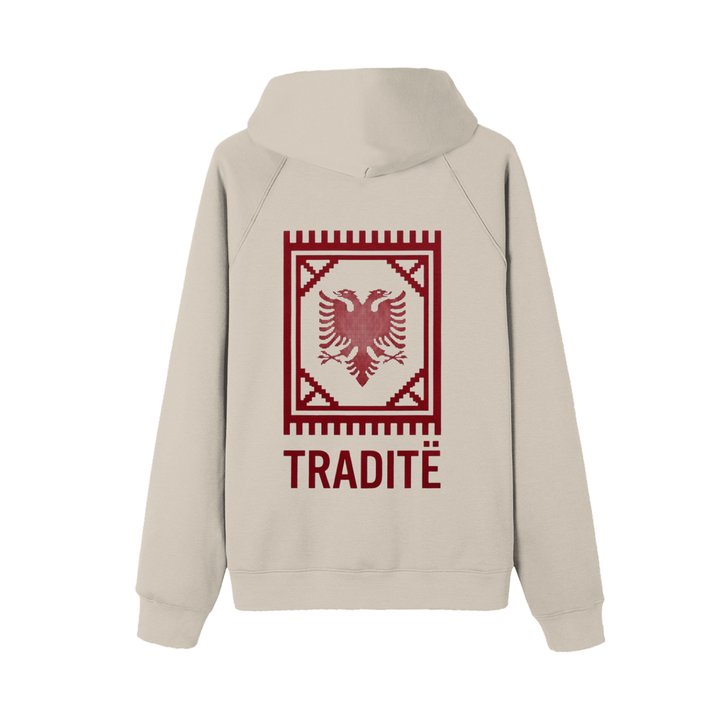 Essential Raglan Sleeve Fleece Hoodie (Loose)