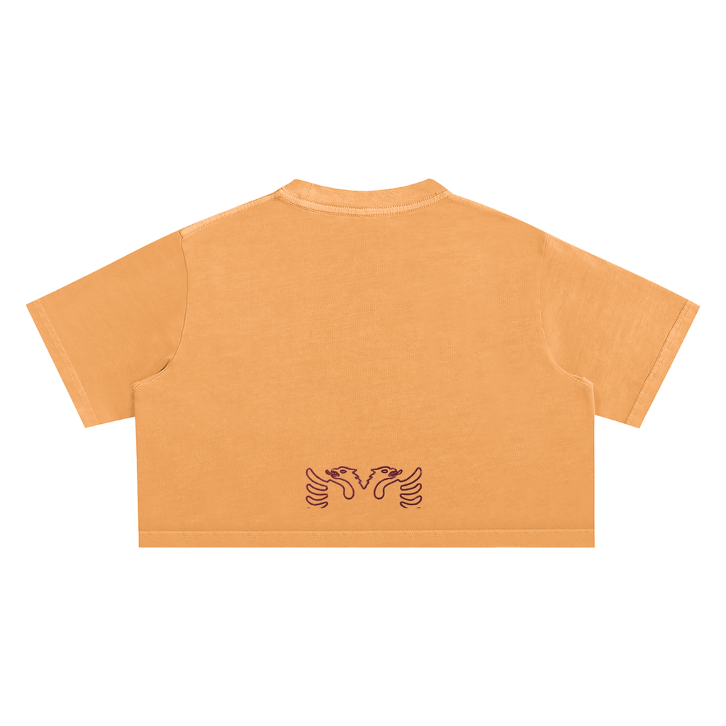 Snow Washed Crop Top