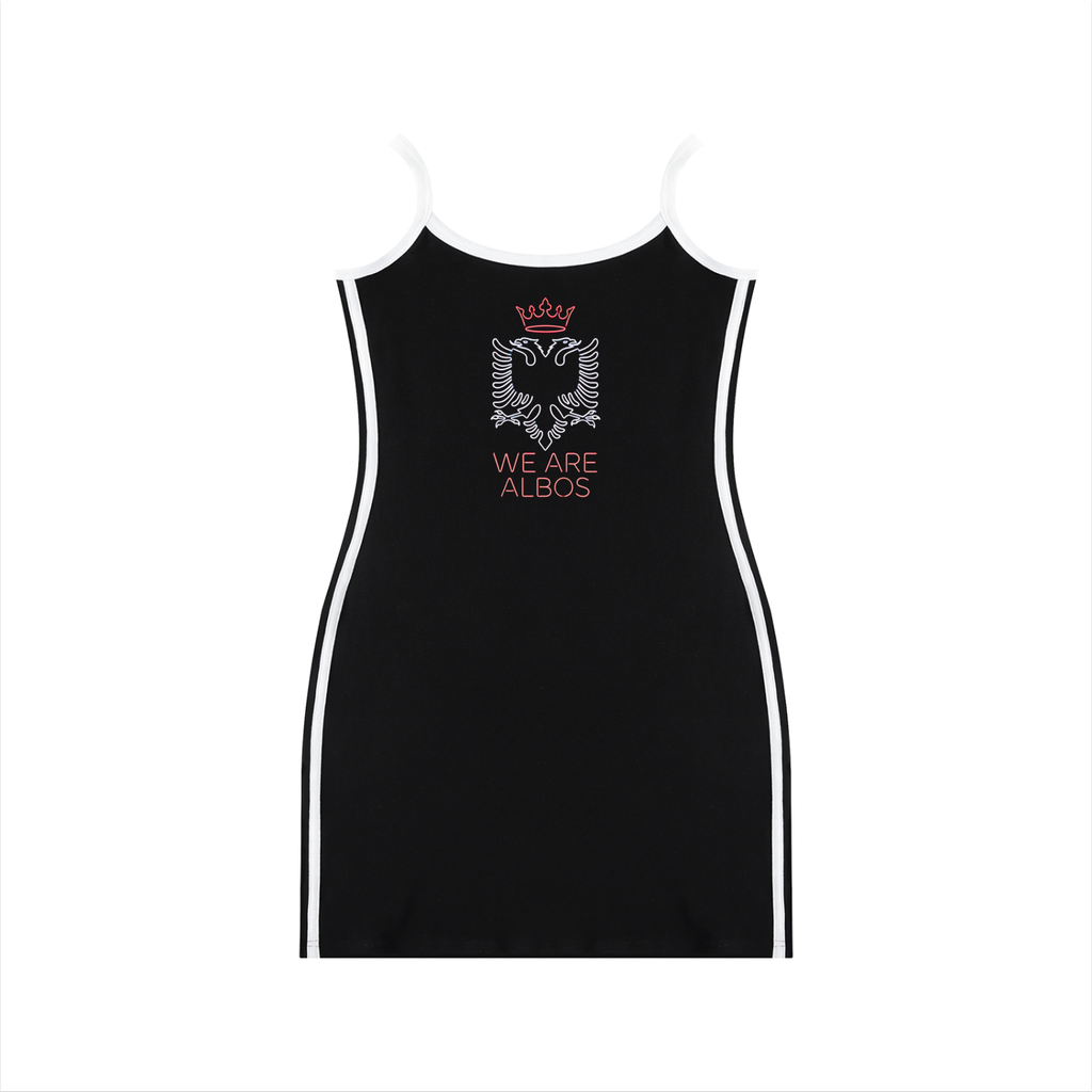 Women's Color Block Mini Dress (Skinny)