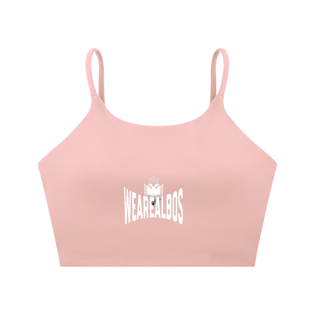Spaghetti Strap Yoga Sports Bra (Skinny)