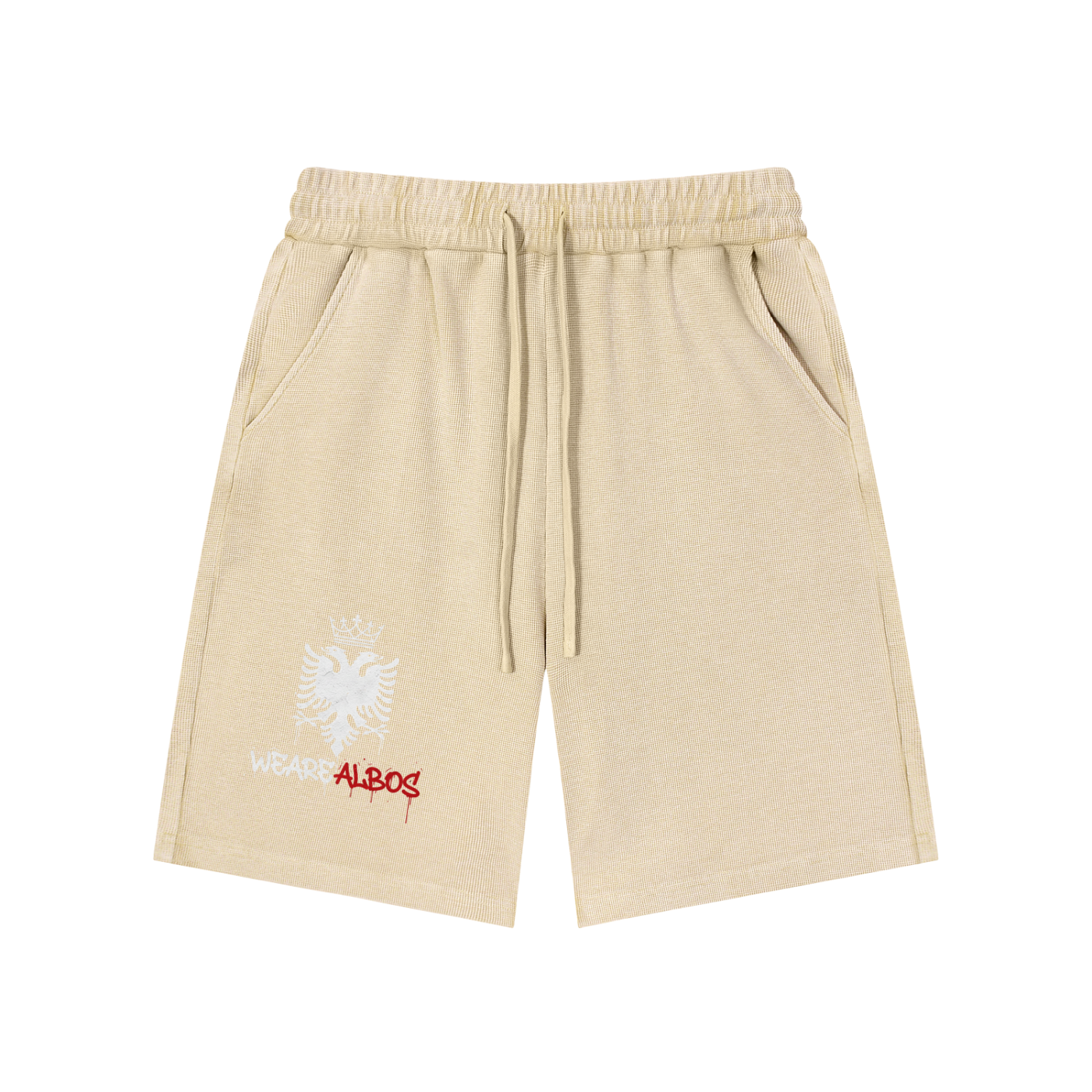 Mineral Wash Loose Knit Shorts Unisex (Loose)