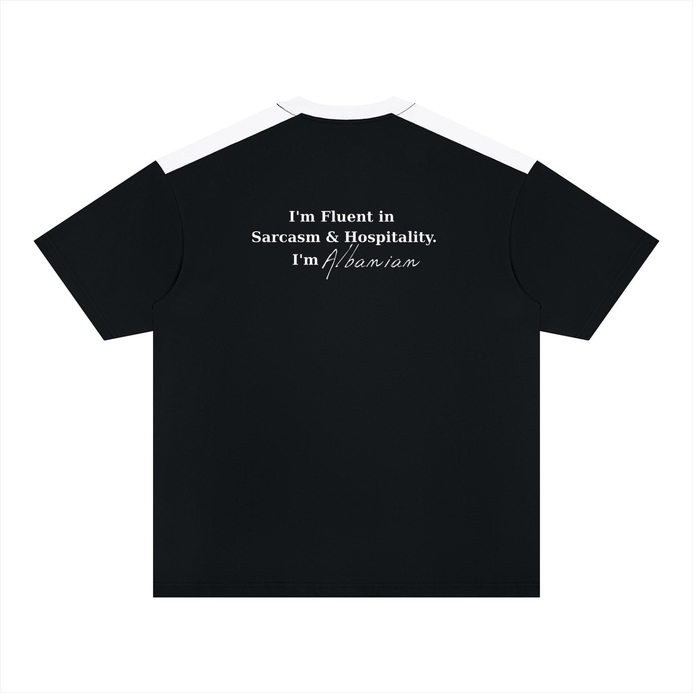 Unisex Color Block Loose T-Shirt