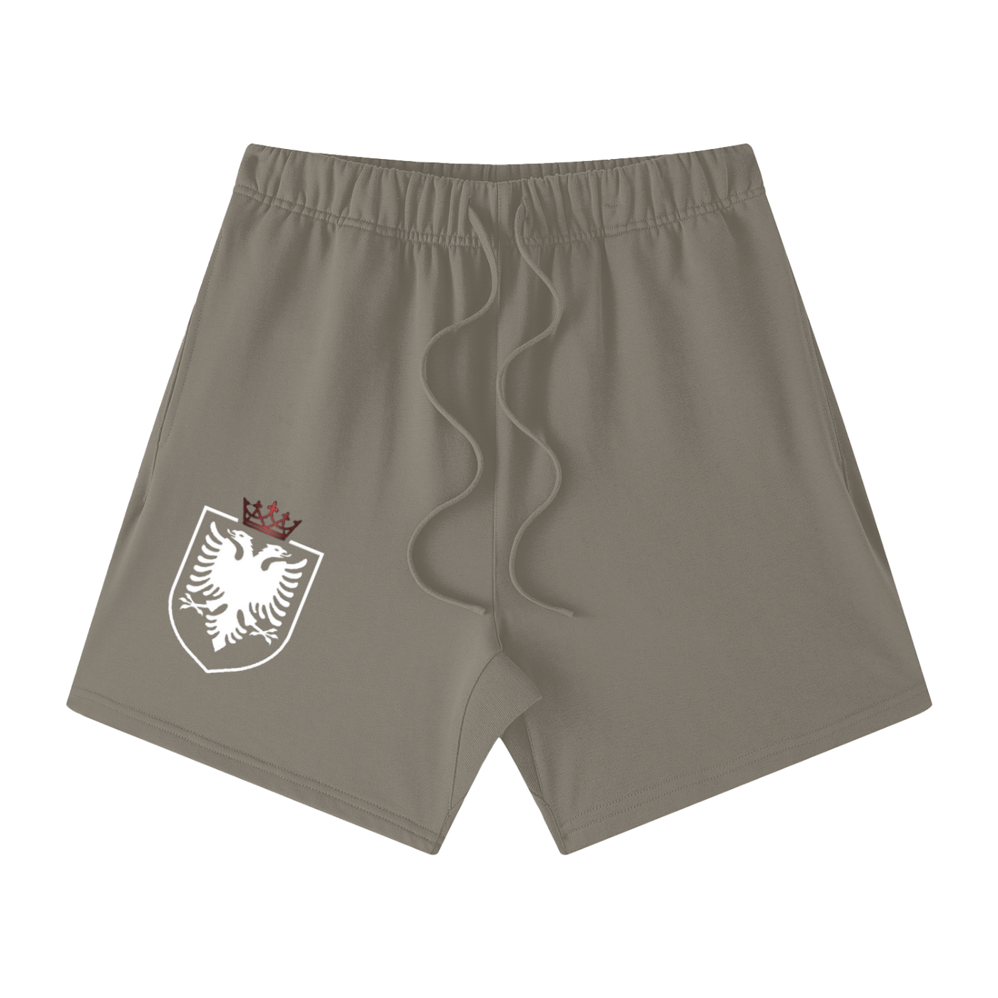 Unisex Earth Tone Loose Fit Cotton Shorts