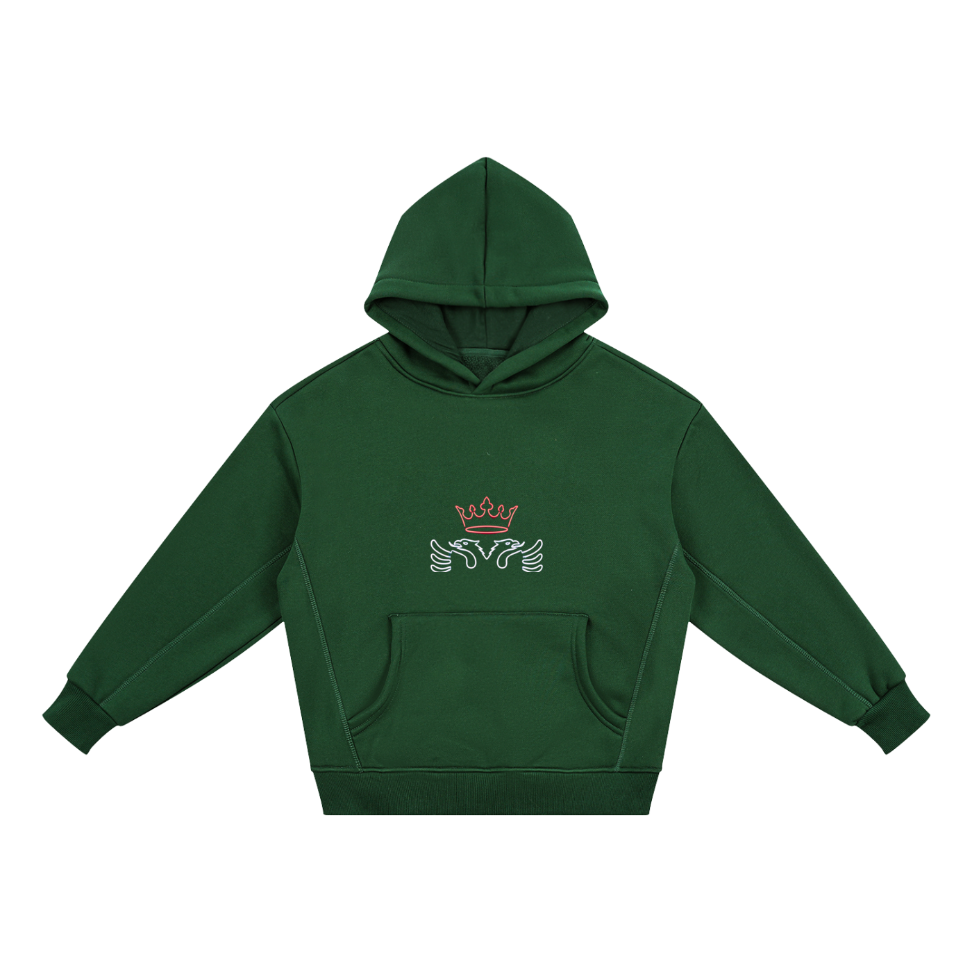 Essential Kids' Fleece Hoodie (Oversized)