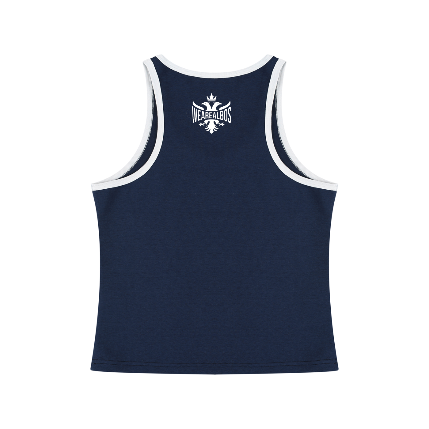 Women's Color Block Cropped Tank Top