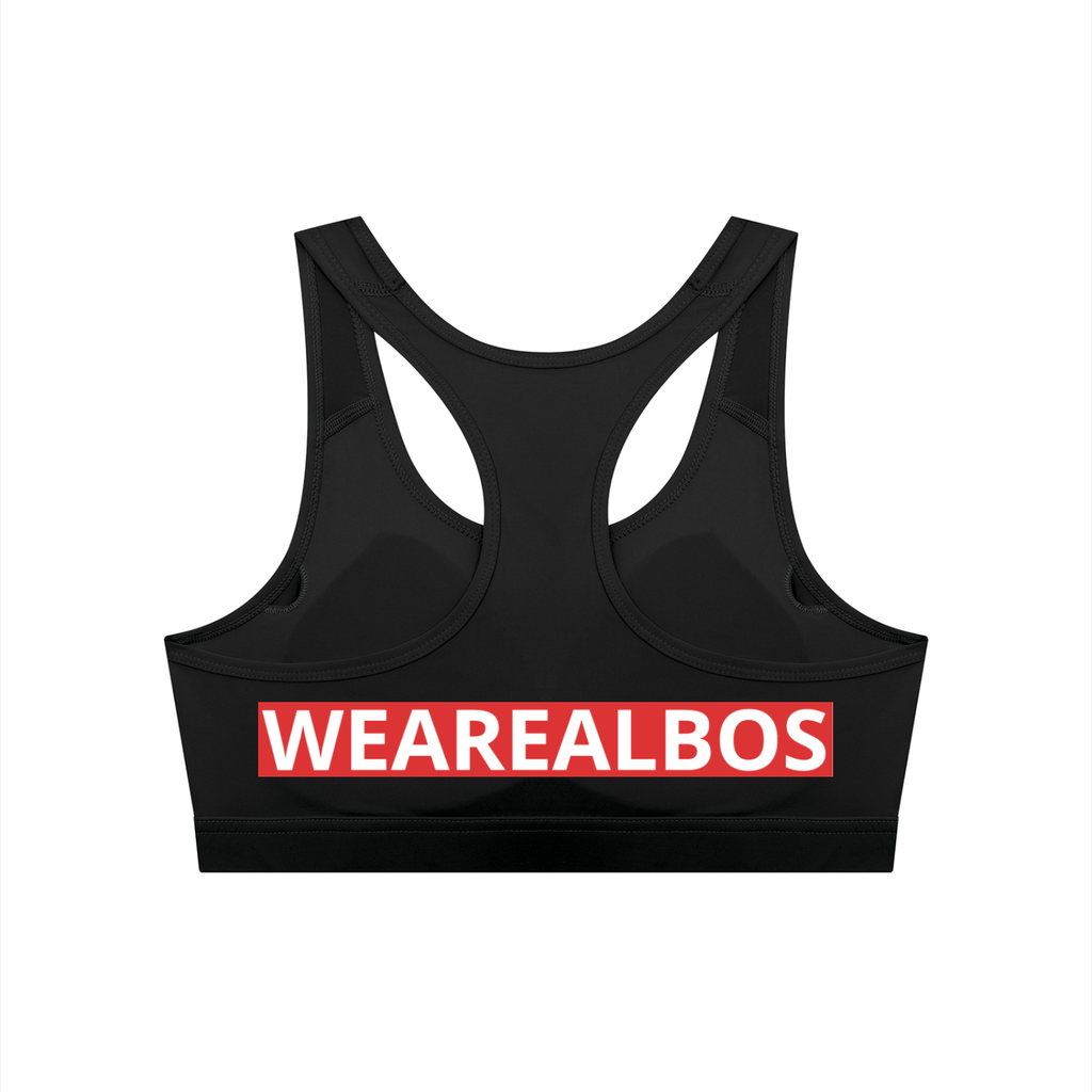 Women's Cropped Sports Bra (Skinny)