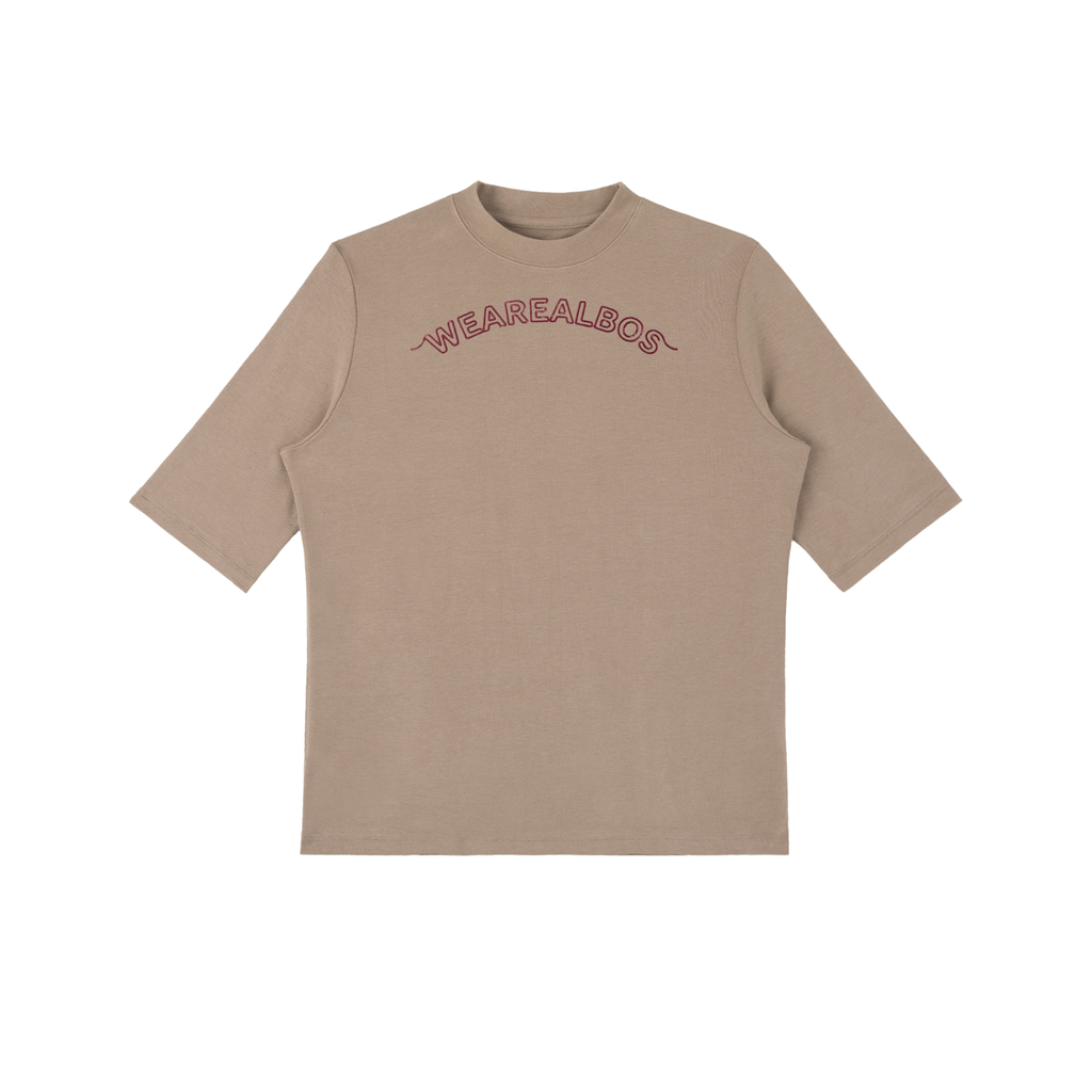 Essential Mock Neck Short Sleeve T-Shirt