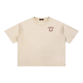 Mineral Wash Boxy Cotton T-Shirt (Loose)