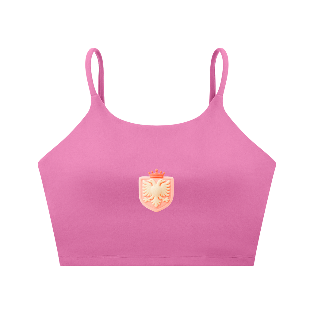 Spaghetti Strap Yoga Sports Bra
