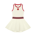 Women's Color Block A-Line Sleeveless Dress