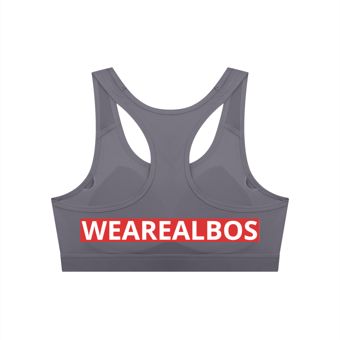 Women's Cropped Sports Bra (Skinny)