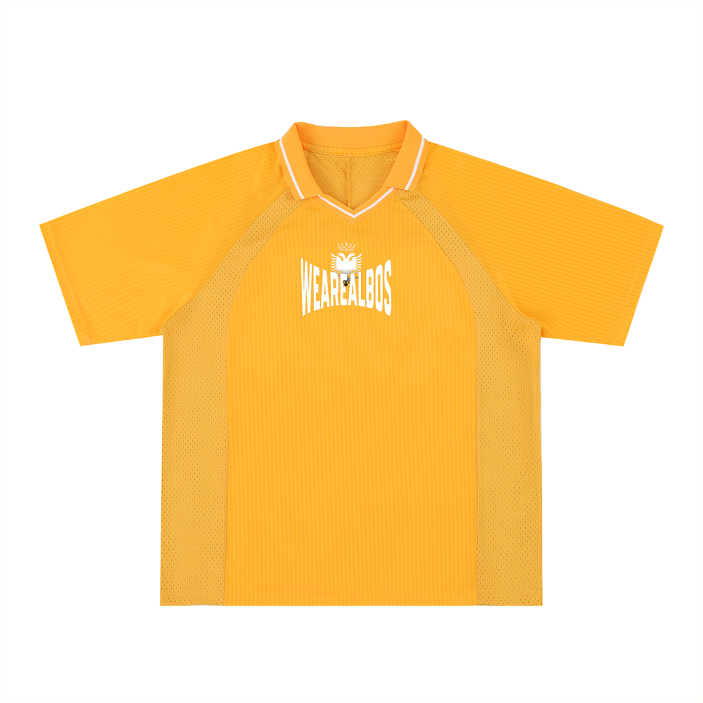 Striped V-Neck Soccer Jersey (Oversized)
