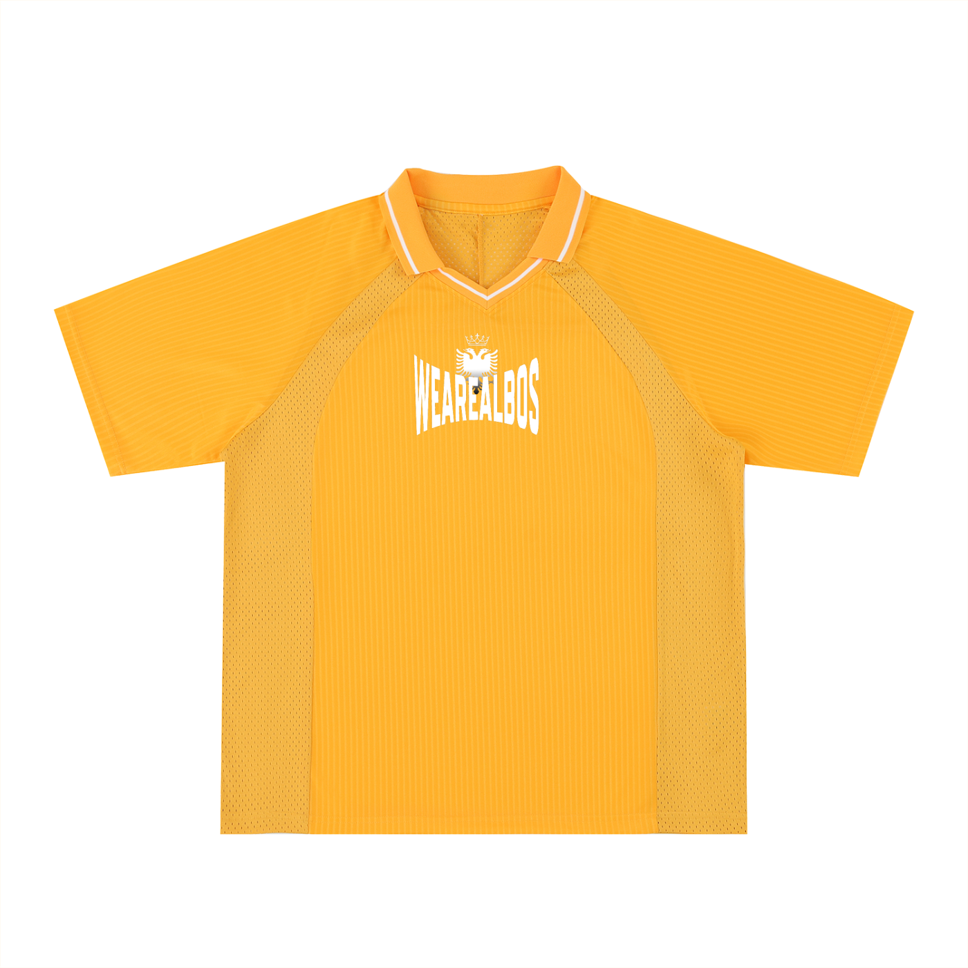 Striped V-Neck Soccer Jersey (Oversized)