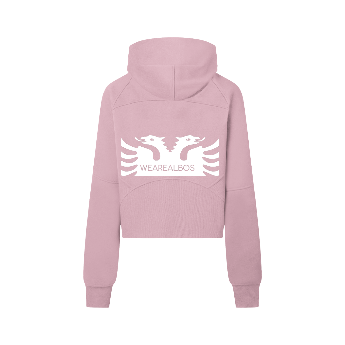 Cropped Half-Zip Hoodie (Bodycon)