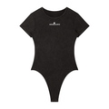 Women's Mineral Wash Crewneck Bodysuit (Bodycon)