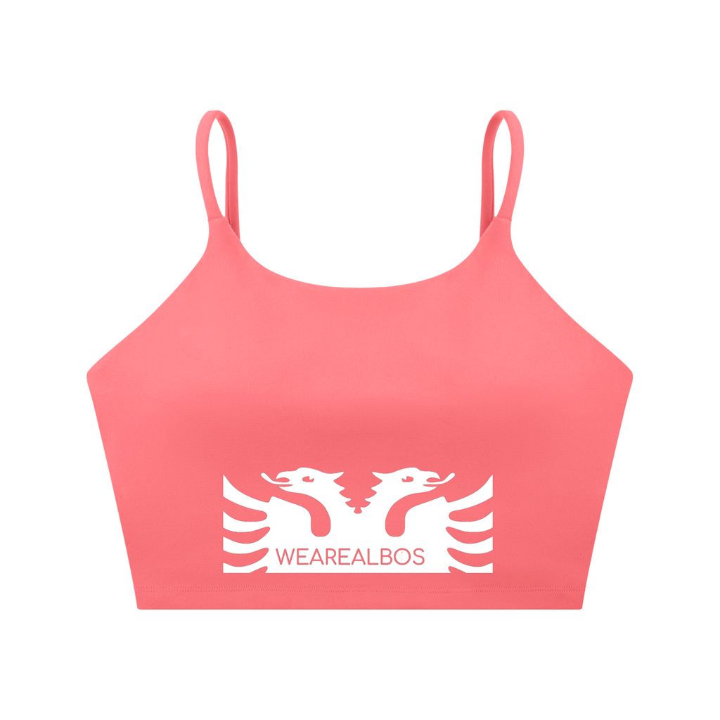 Spaghetti Strap Yoga Sports Bra (Skinny)