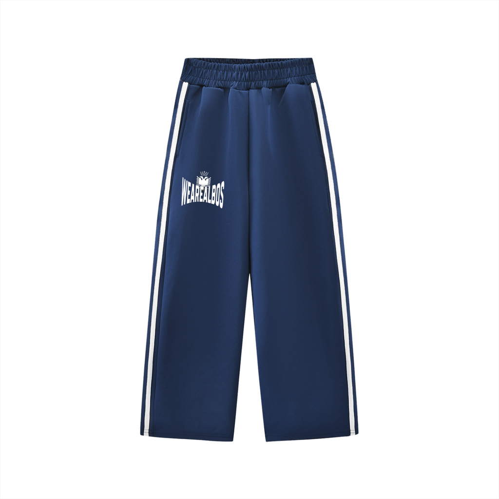 Kids’ Contrast Tape Sweatpants (Loose)