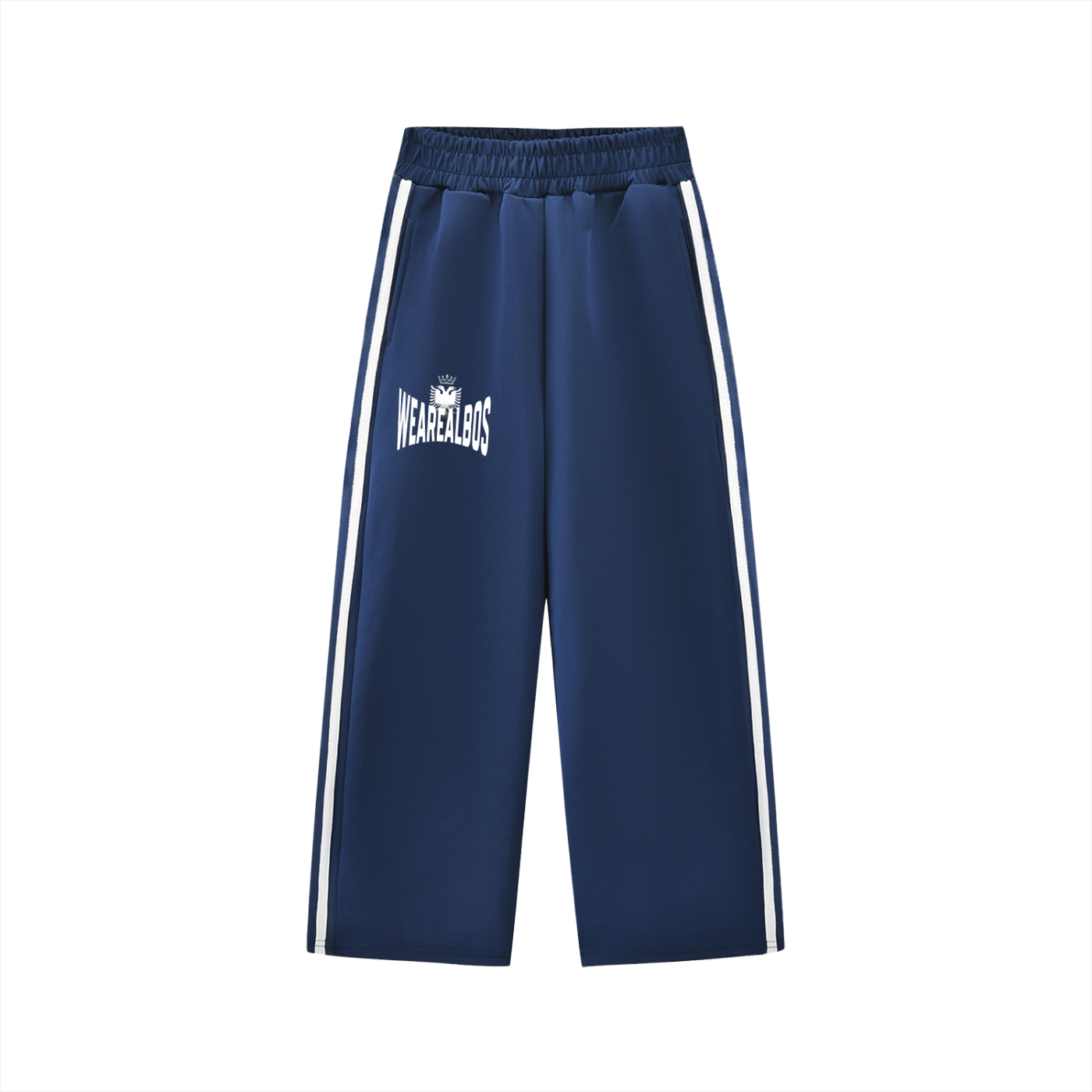 Kids’ Contrast Tape Sweatpants (Loose)