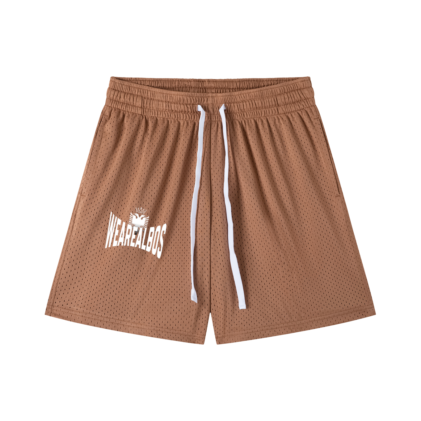 Mesh Drawstring Shorts (Loose)