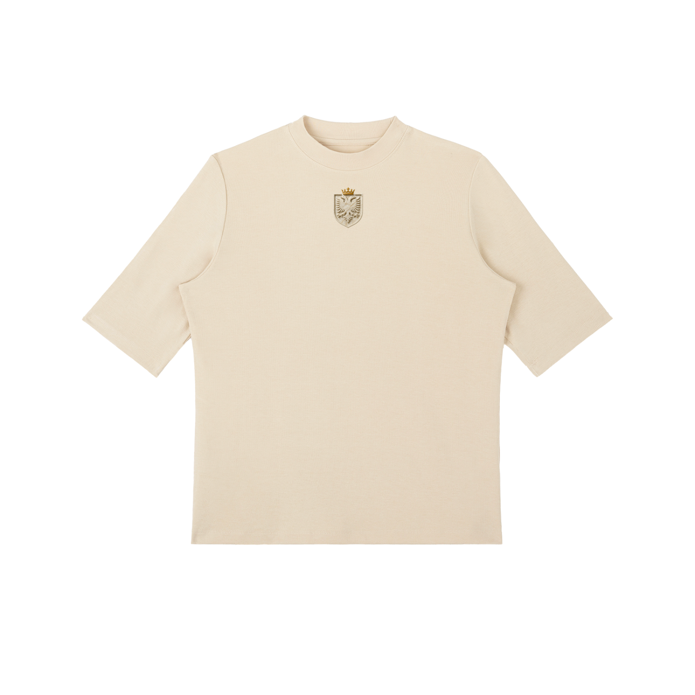 Essential Mock Neck Short Sleeve T-Shirt
