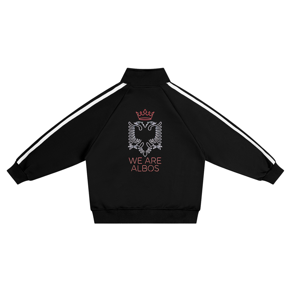 Kids’ Contrast Tape Coach Jacket (Loose)