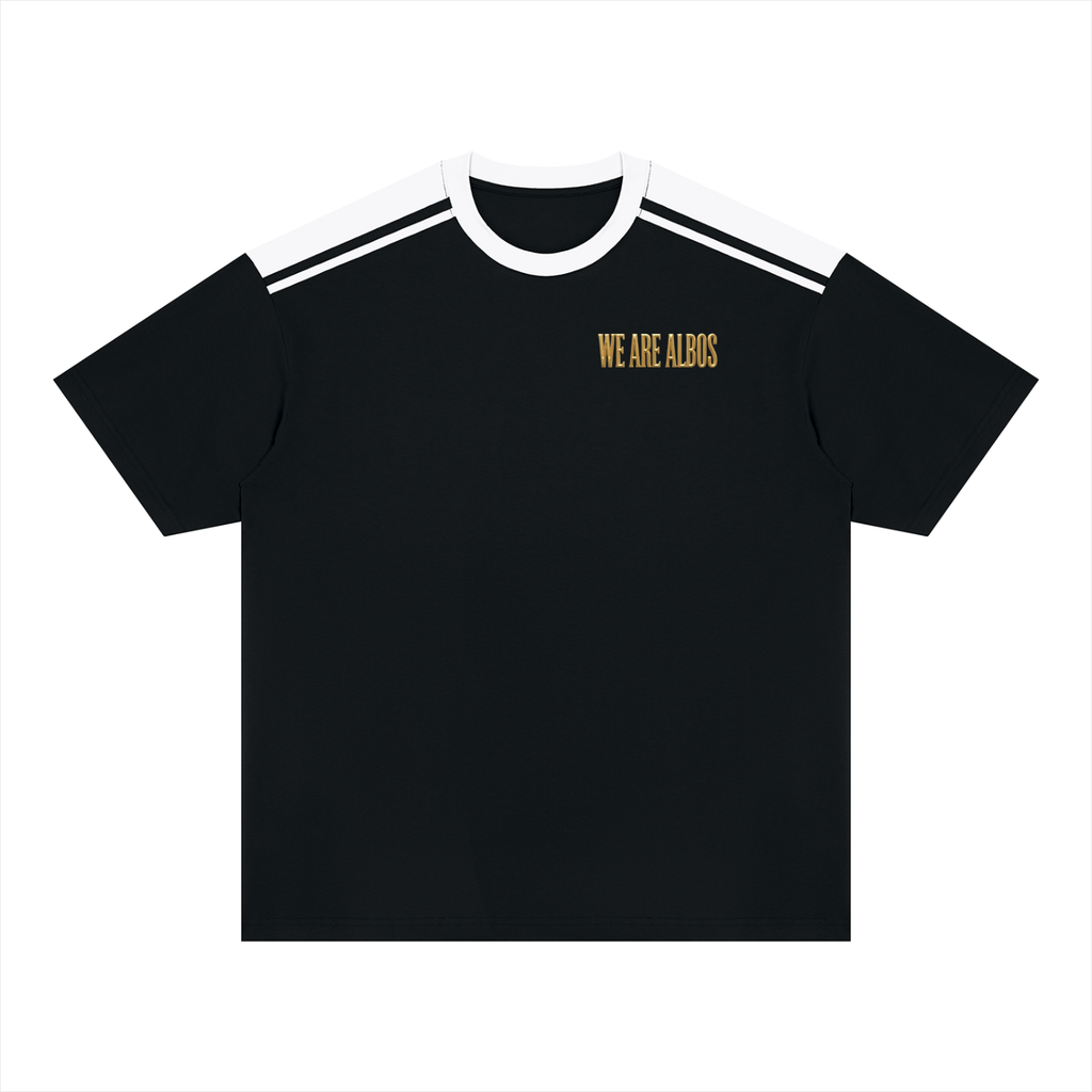 Unisex Color Block Loose T-Shirt