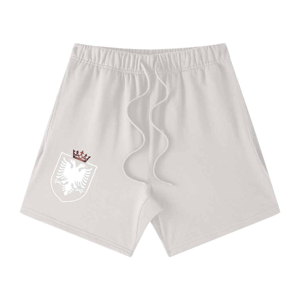 Unisex Earth Tone Loose Fit Cotton Shorts