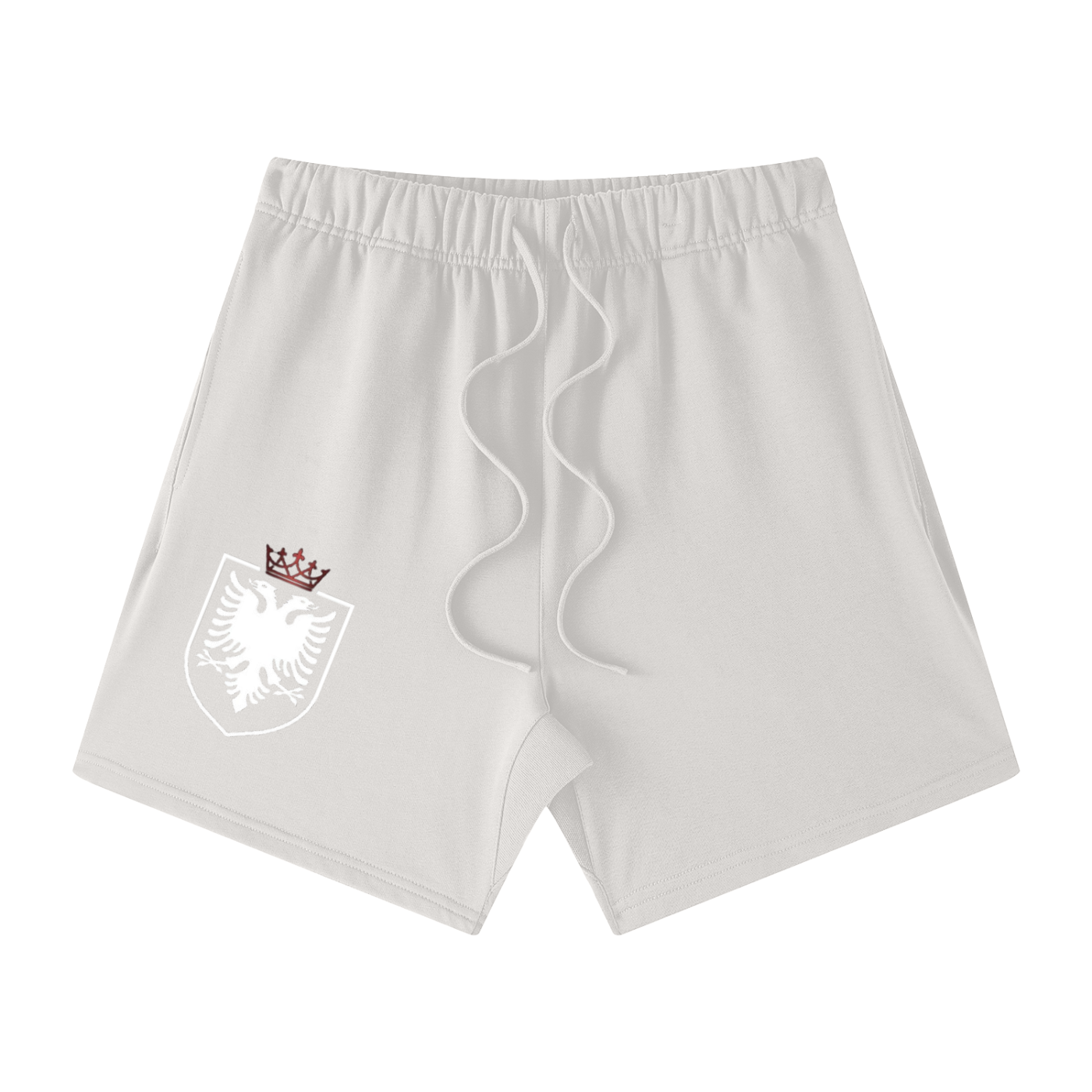 Unisex Earth Tone Loose Fit Cotton Shorts