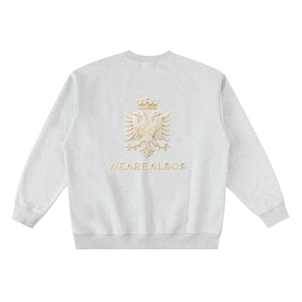 Oversized Crewneck Taped Sweatshirt (Loose)