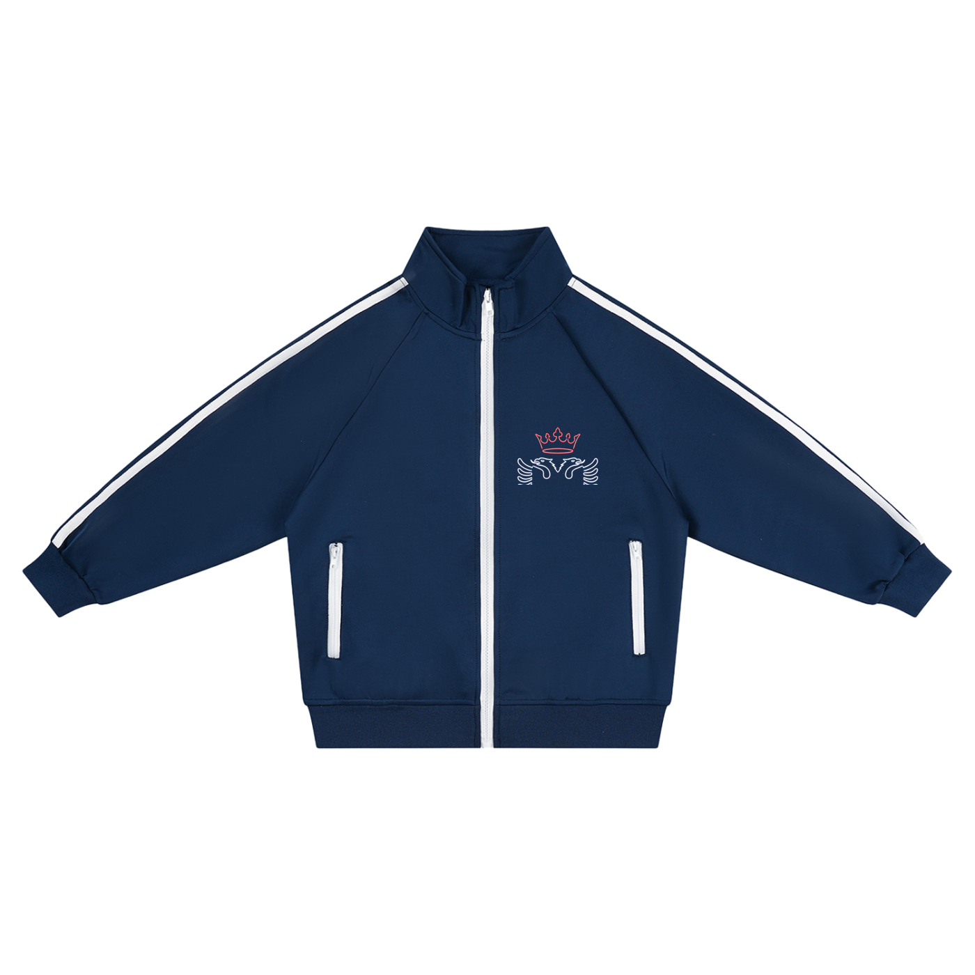 Kids’ Contrast Tape Coach Jacket (Loose)