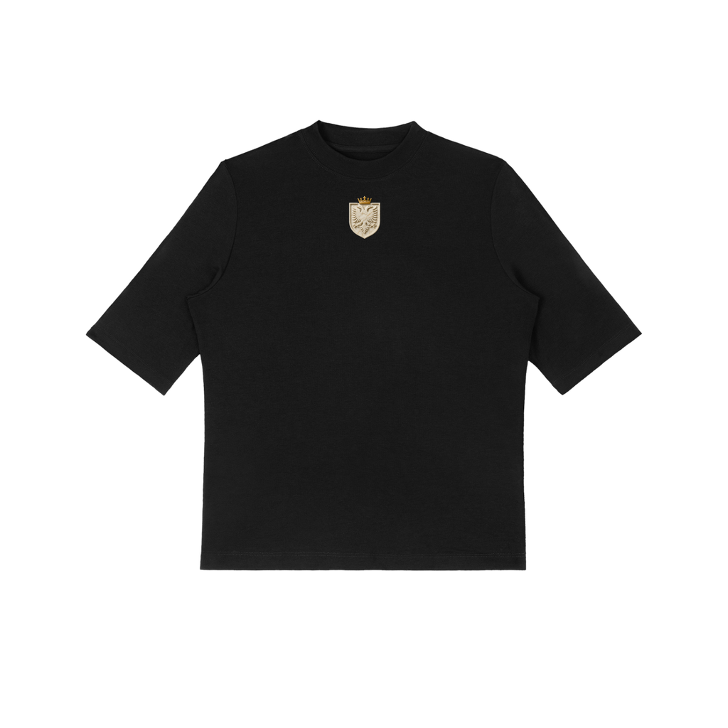 Essential Mock Neck Short Sleeve T-Shirt