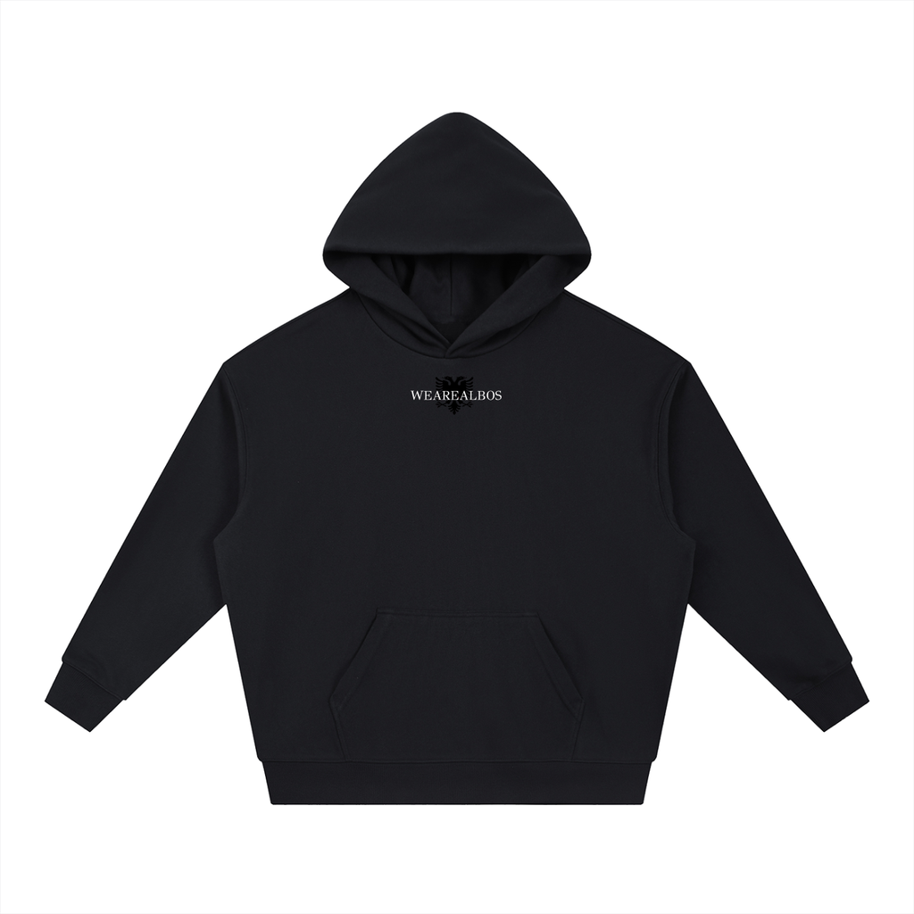 Essential Boxy Heavyweight Drop-Shoulder Hoodie (Oversized)