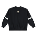 Oversized Crewneck Taped Sweatshirt (Loose)
