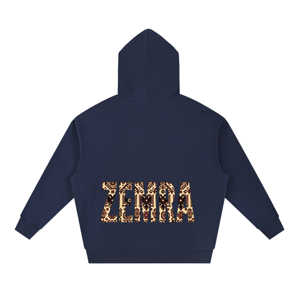 Essential Boxy Heavyweight Drop-Shoulder Hoodie (Oversized)