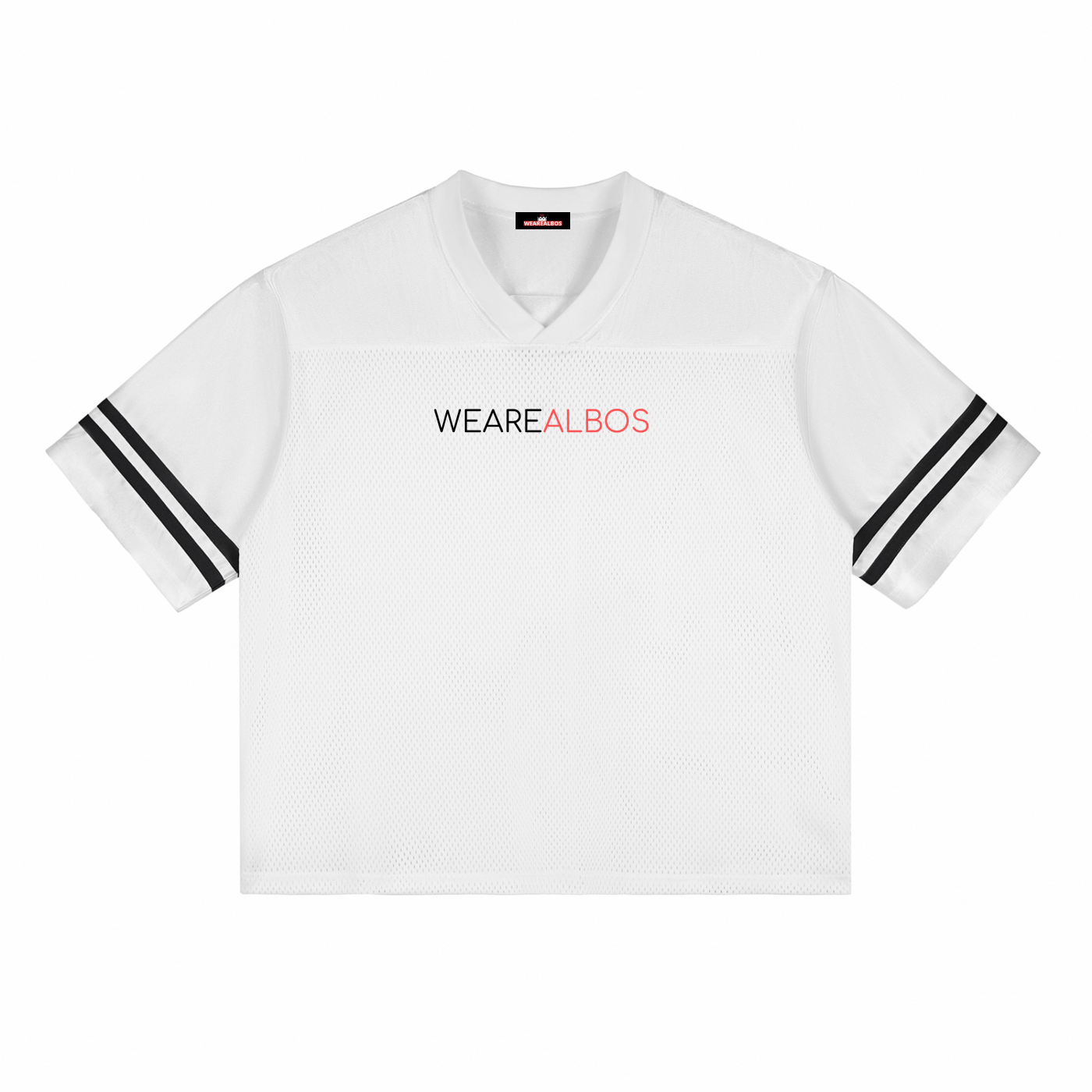 Taped Mesh T-Shirt (Loose)