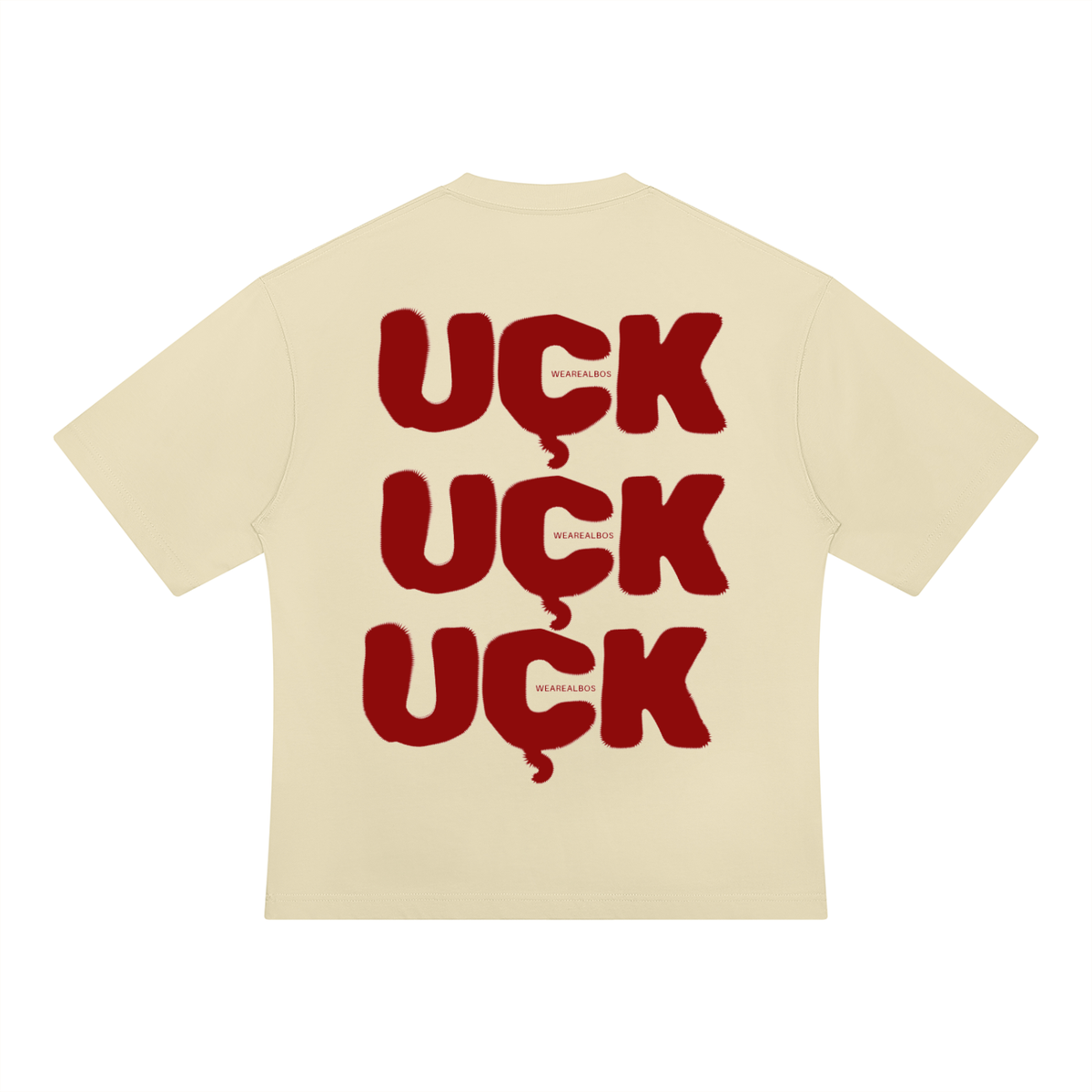 UÇK Unisex Heavyweight Oversized T-Shirt