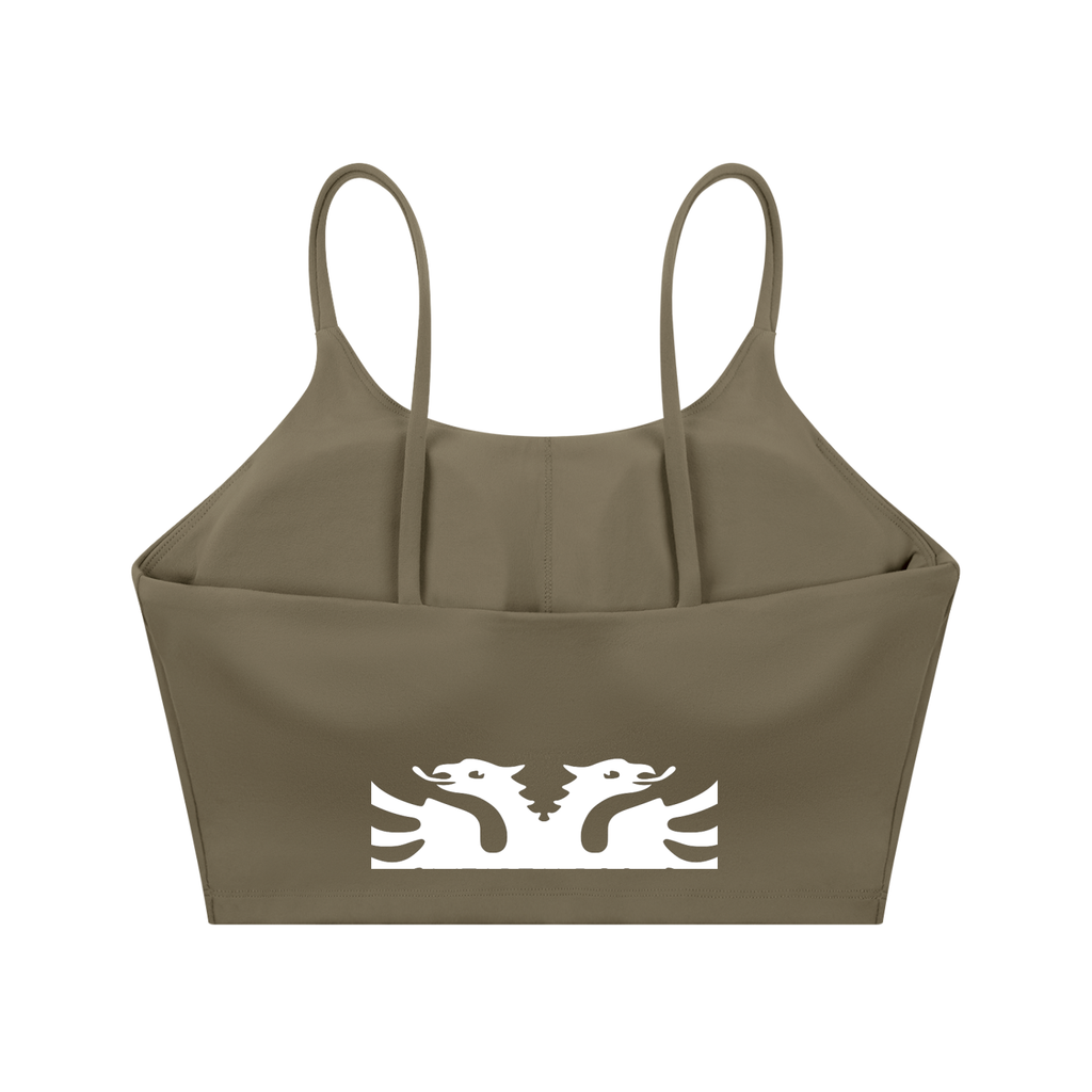 Spaghetti Strap Yoga Sports Bra (Skinny)