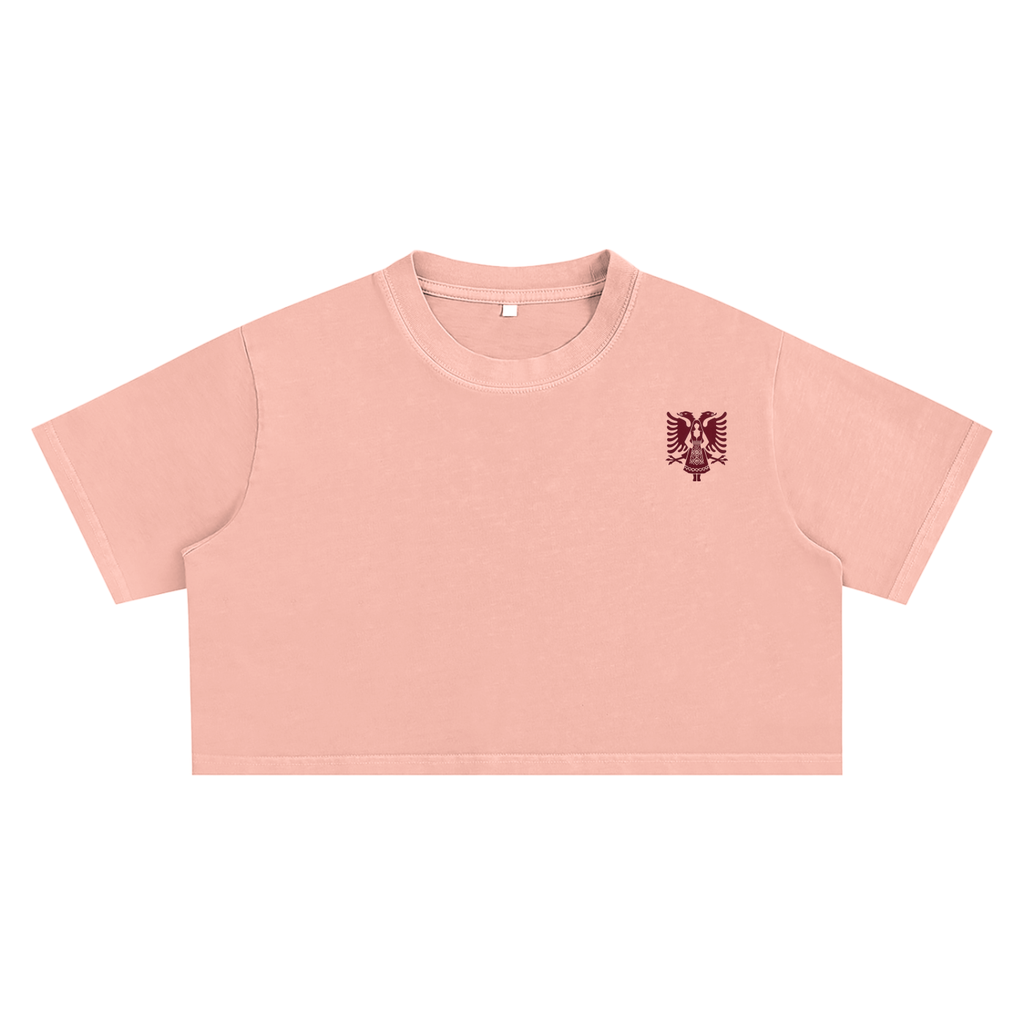 Snow Washed Crop Top