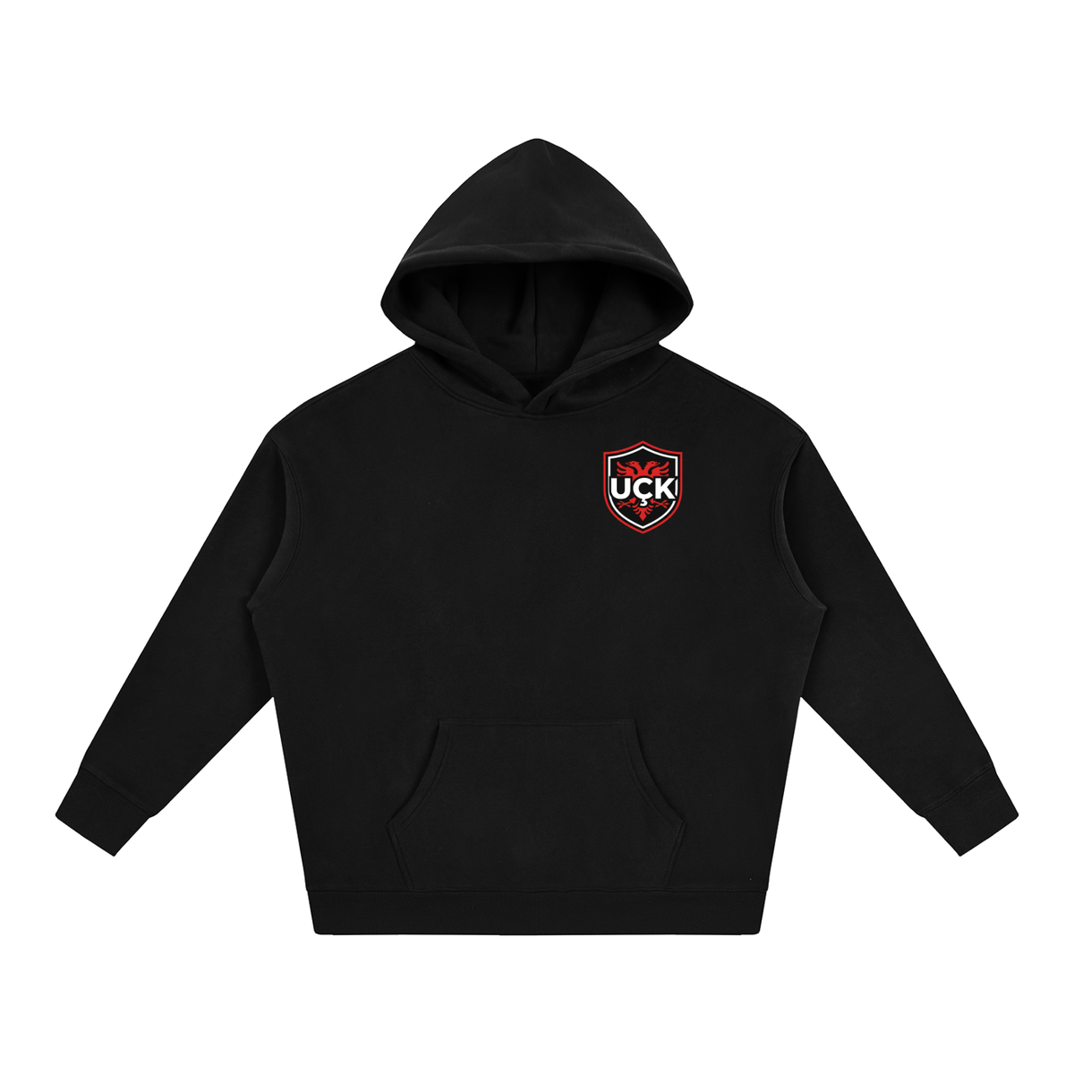 UÇK Oversize Fleeced Hoodie